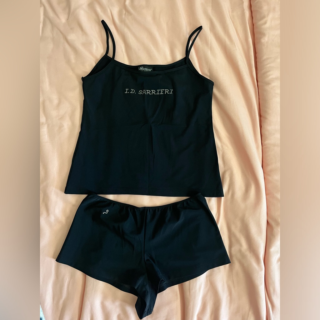 I.D. Sarrieri Cami & Shorts Set Size Xs